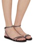 Figure View - Click To Enlarge - AERA - Faye Swarovski Crystal Sandals