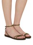 Figure View - Click To Enlarge - AERA - Faye Swarovski Crystal Sandals