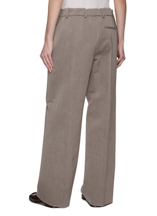 Back View - Click To Enlarge - THE ROW - Roan Wool Silk Pants