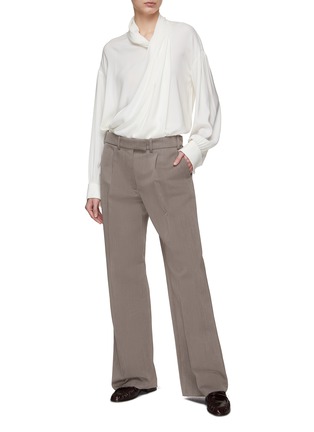 Figure View - Click To Enlarge - THE ROW - Darnelle Silk Shirt