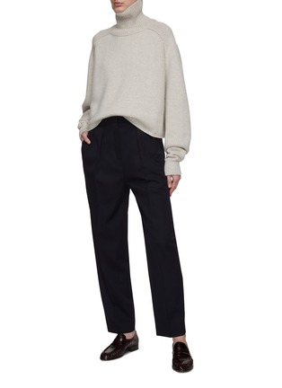 Figure View - Click To Enlarge - THE ROW - Corby Wool Pants
