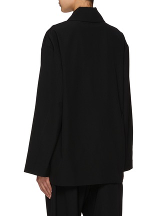 Back View - Click To Enlarge - THE ROW - Rigel Wool Shirt