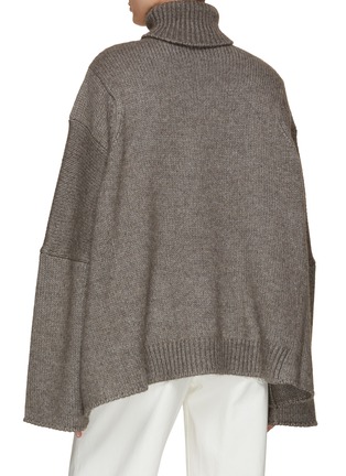 Back View - Click To Enlarge - THE ROW - Erci Wool Silk Sweater