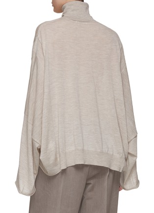 Back View - Click To Enlarge - THE ROW - Erfurt Cashmere Top