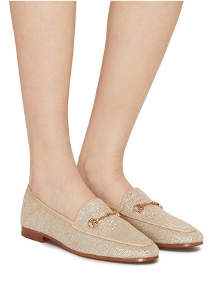 Figure View - Click To Enlarge - SAM EDELMAN - Loraine Horsebit Leather Loafers