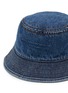 Detail View - Click To Enlarge - ALEXANDER WANG - Embossed Denim Bucket Hat