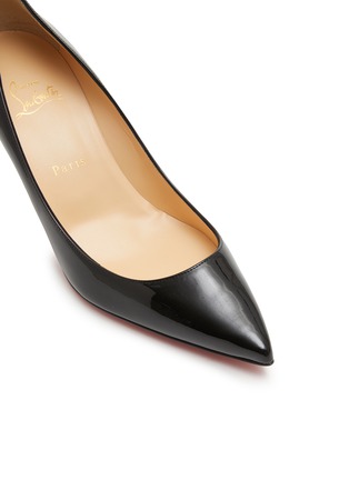 Detail View - Click To Enlarge - CHRISTIAN LOUBOUTIN - Kate 70 Patent Leather Pumps