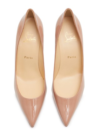 Detail View - Click To Enlarge - CHRISTIAN LOUBOUTIN - Kate 70 Patent Leather Pumps