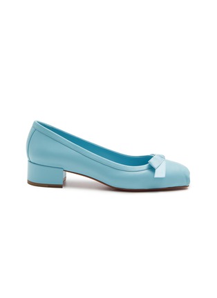 Main View - Click To Enlarge - CHRISTIAN LOUBOUTIN - 30 Mamaflirt Leather Ballet Pumps