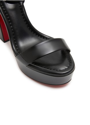 Detail View - Click To Enlarge - CHRISTIAN LOUBOUTIN - Movida Jane 130 Patent Leather Sandals
