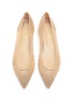 Detail View - Click To Enlarge - CHRISTIAN LOUBOUTIN - Follies Strass Embellished Flats