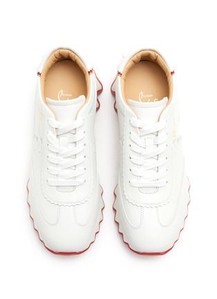 Detail View - Click To Enlarge - CHRISTIAN LOUBOUTIN - Loubishark Donna Low Top Lace Up Sneakers
