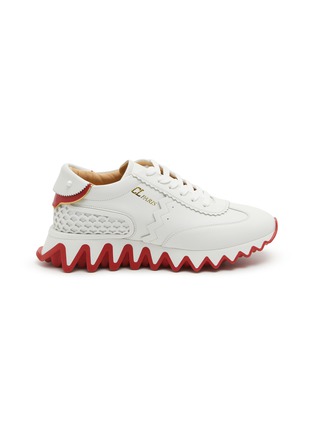 Main View - Click To Enlarge - CHRISTIAN LOUBOUTIN - Loubishark Donna Low Top Lace Up Sneakers