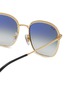 Detail View - Click To Enlarge - RAY-BAN - Metal Square Sunglasses