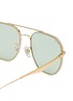 Detail View - Click To Enlarge - RAY-BAN - Double Bridge Metal Square Sunglasses