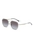 Main View - Click To Enlarge - RAY-BAN - Double Bridge Metal Square Sunglasses