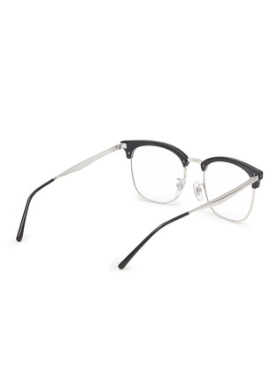 Figure View - Click To Enlarge - RAY-BAN - Metal Square Optical Glasses