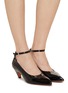 Figure View - Click To Enlarge - ALAÏA - Runway Patent Leather Pumps