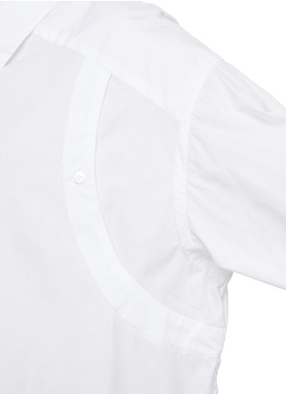  - SETCHU - Pleat Shoulder Cotton Shirt