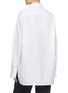 Back View - Click To Enlarge - SETCHU - Pleat Shoulder Cotton Shirt
