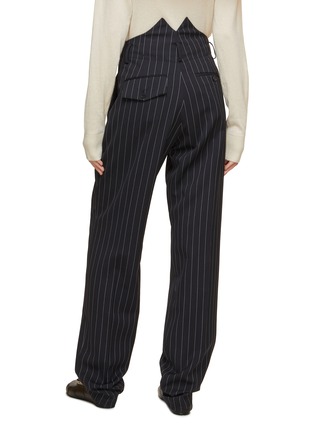 Back View - Click To Enlarge - SETCHU - Pinstripe Origami Pants