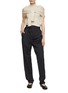 Figure View - Click To Enlarge - SETCHU - Pinstripe Origami Pants