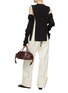 Figure View - Click To Enlarge - SETCHU - Transformer Ribbed Knit Cardigan