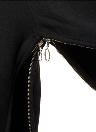  - SETCHU - Zipper Detail Cotton Sweatshirt