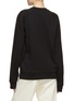 Back View - Click To Enlarge - SETCHU - Zipper Detail Cotton Sweatshirt