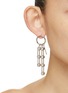 Front View - Click To Enlarge - JUSTINE CLENQUET - Angie Palladium Plated Earrings