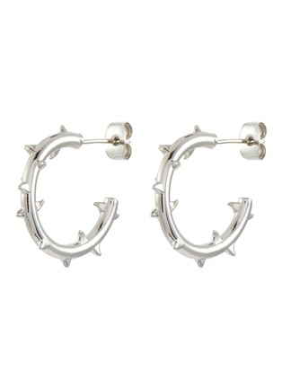 Main View - Click To Enlarge - JUSTINE CLENQUET - Hirschy Palladium Plated Earrings