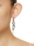 Front View - Click To Enlarge - JUSTINE CLENQUET - Abel Palladium Plated Earrings