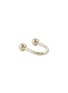 Detail View - Click To Enlarge - JUSTINE CLENQUET - Demi 24k Gold Plated Ring