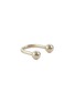Main View - Click To Enlarge - JUSTINE CLENQUET - Demi 24k Gold Plated Ring