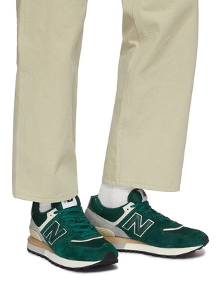 Figure View - Click To Enlarge - NEW BALANCE - 574LG Low Top Lace Up Sneakers