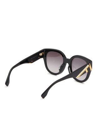 Figure View - Click To Enlarge - FENDI - Fendi First Acetate Round Frame Sunglasses