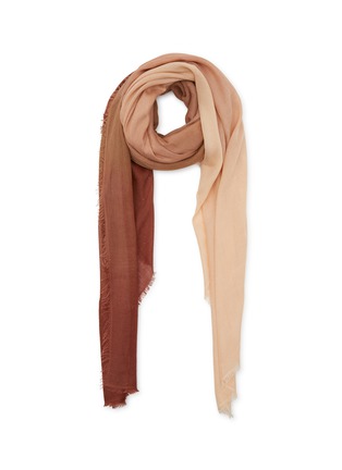 Main View - Click To Enlarge - FALIERO SARTI - Frayed Amantina Gradient-effect Wool Blend Scarf