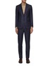 Main View - Click To Enlarge - CANALI - Checked Milano Wool Suit