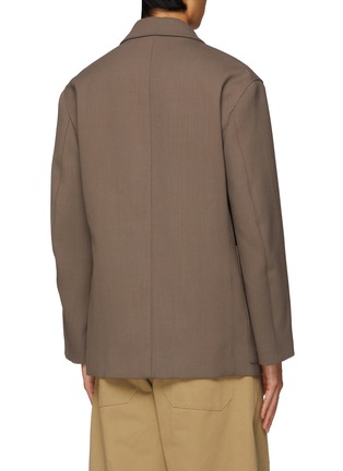 Back View - Click To Enlarge - STUDIO NICHOLSON - Single Breasted Relaxed Blazer