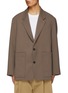 Main View - Click To Enlarge - STUDIO NICHOLSON - Single Breasted Relaxed Blazer