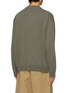 Back View - Click To Enlarge - STUDIO NICHOLSON - Lambswool V-Neck Jumper