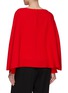 Back View - Click To Enlarge - ROLAND MOURET - Long Sleeve Satin Crepe Top