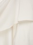  - ROLAND MOURET - Long Sleeve Satin Crepe Mini Dress
