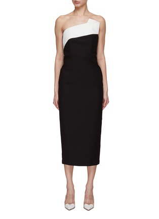 Main View - Click To Enlarge - ROLAND MOURET - Strapless Mini Dress
