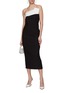 Figure View - Click To Enlarge - ROLAND MOURET - Strapless Mini Dress