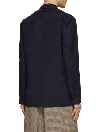 Back View - Click To Enlarge - DRIES VAN NOTEN - Oversized Double Breasted Blazer