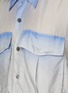  - DRIES VAN NOTEN - Oversized Gradient Print Lightweight Silk Shirt