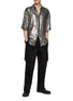 Figure View - Click To Enlarge - DRIES VAN NOTEN - Paillettes Embellished Loose Fit Shirt