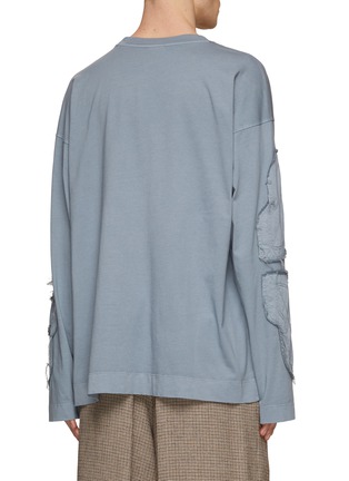 Back View - Click To Enlarge - DRIES VAN NOTEN - Oversized Abstract Applique T-Shirt