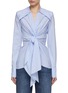 Main View - Click To Enlarge - BALMAIN - Mini Chequered Knotted Shirt